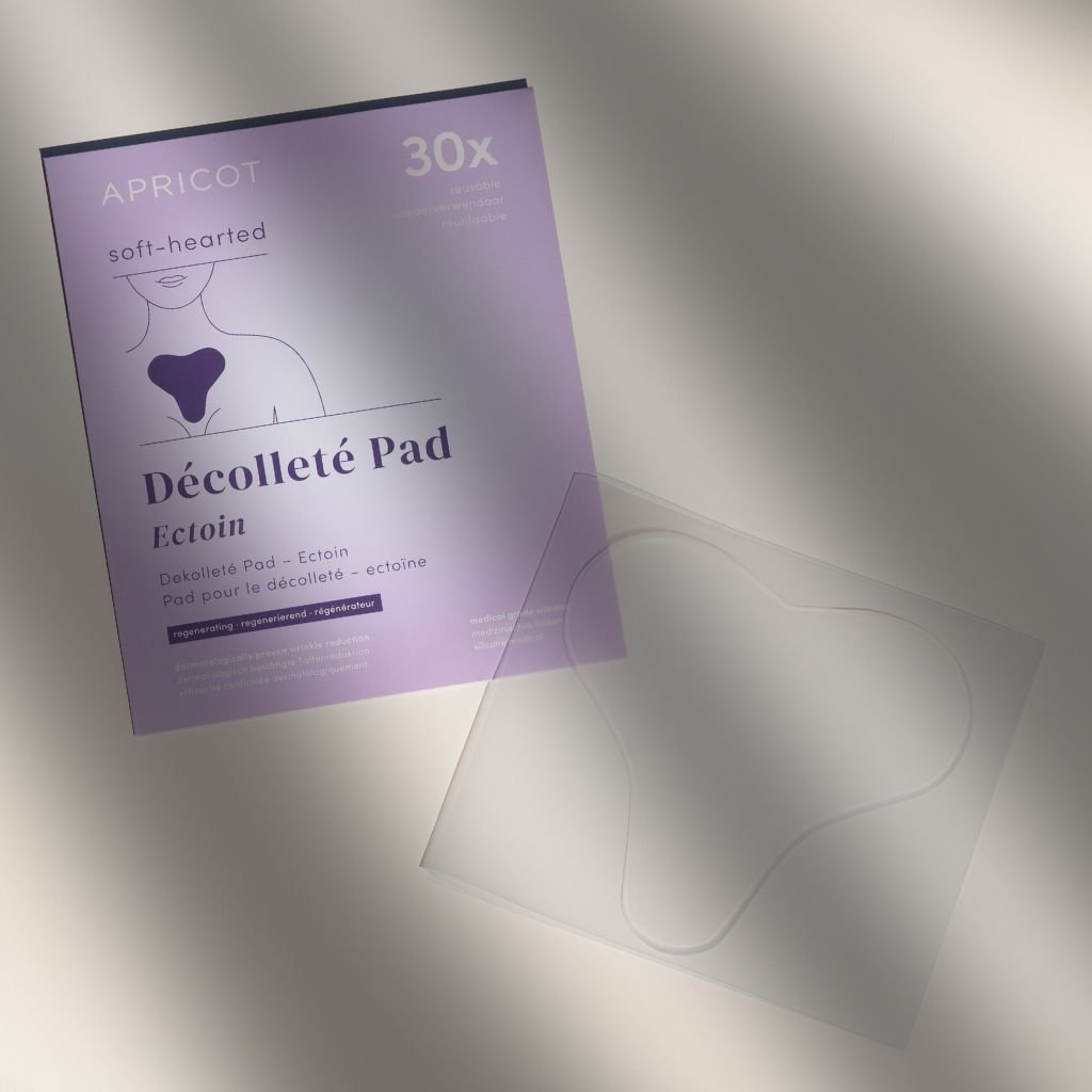 Wiederverwendbares APRICOT Décolleté Pad mit Ectoin
